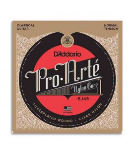 Embalagem das cordas D'Addario EJ45