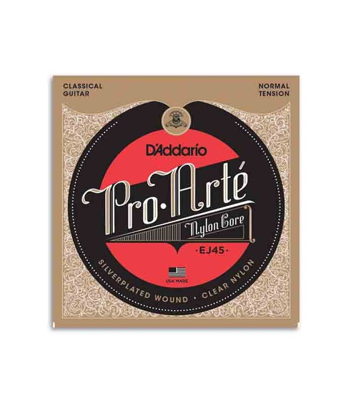 Embalagem das cordas D'Addario EJ45