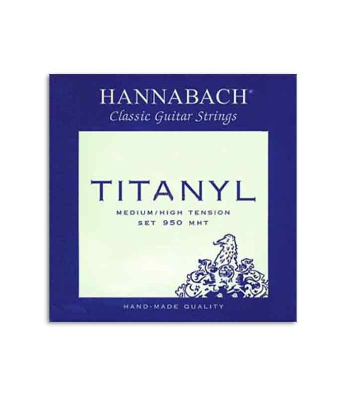 Hannabach Classical Guitar String Set Titanyl Medium High Tension E950MHT