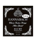 Cover of string set Hannabach E815MT Medium Tension 