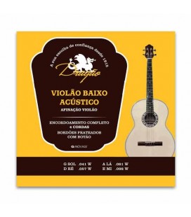 Juego de Cuerdas Dragão 036 para Bajo Acústico 4 Cuerdas