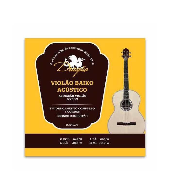 Dragão Acoustic Bass Guitar String Set 038 Nylon