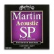 Juego de Cuerdas Martin MSP4050 para Guitarra Folk Phosphor Bronze 010