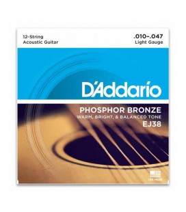 Pack of string set Daddario EJ38