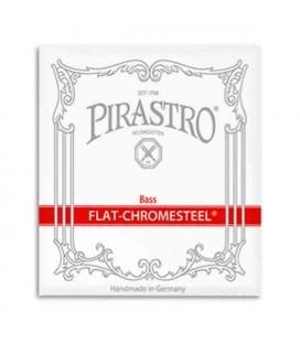 Jogo de Cordas Pirastro 342020 Contrabaixo Flat Chromesteel Orquestra
