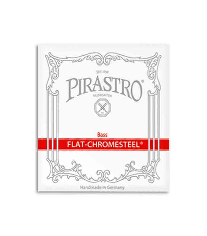 Juego de Cuerdas Pirastro 342020 Contrabajo Flat Chromesteel Orquestra