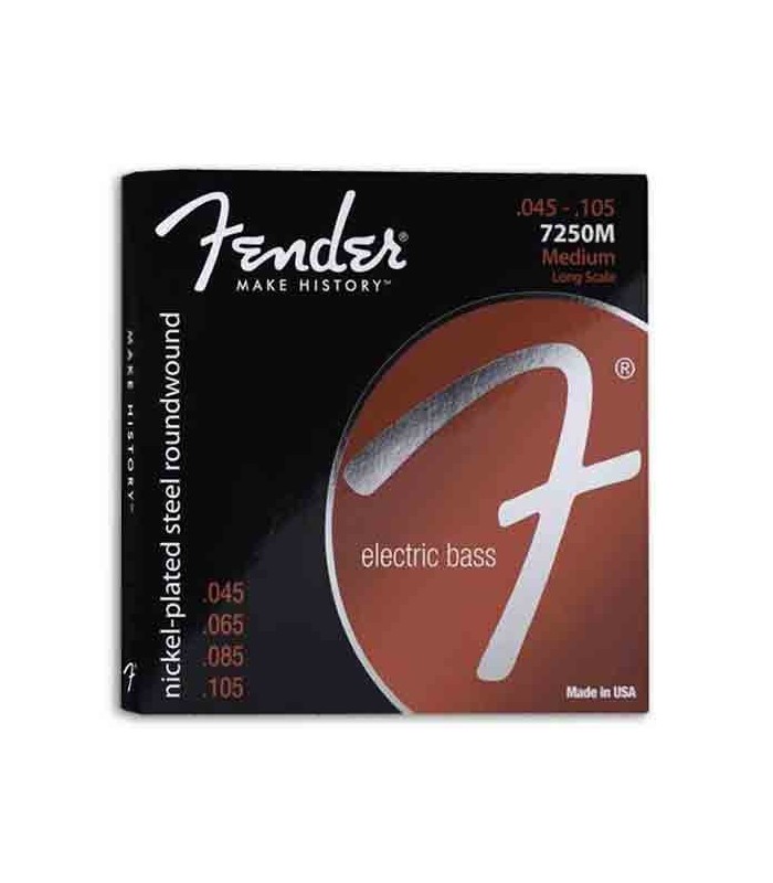 Package of string set Fender 7250M