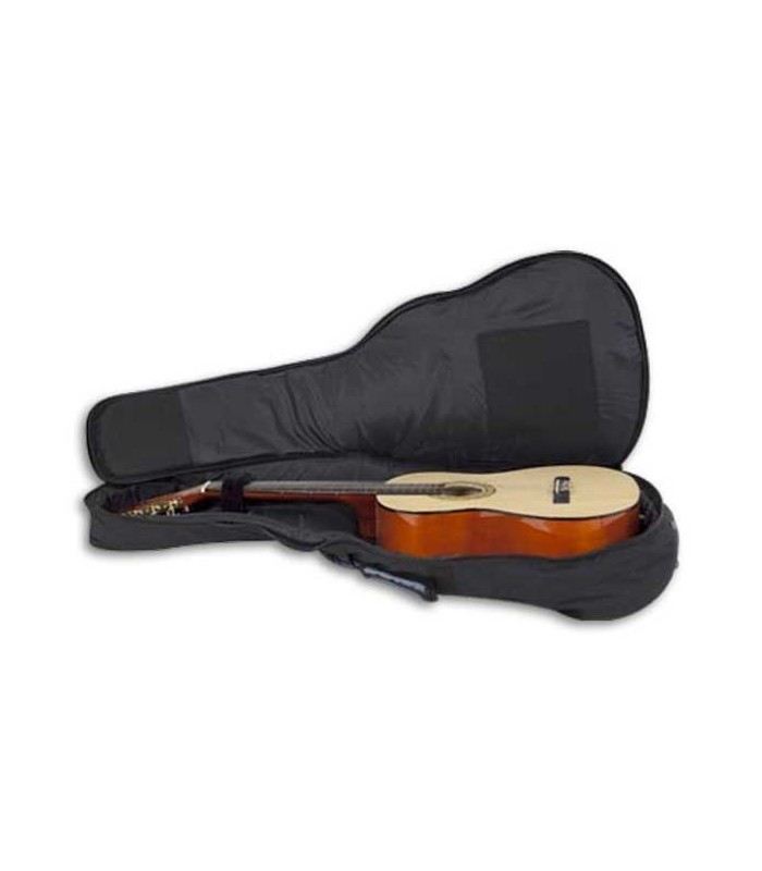 Saco Ortolá 5567 Nylon para Guitarra Folk Jumbo Almofadado 20mm Mochila