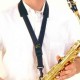 BG Alto or Tenor Saxophone Strap S10SH Black