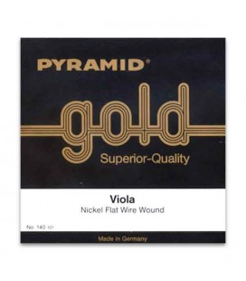 Jogo de Cordas Pyramid Gold 140100 para Viola