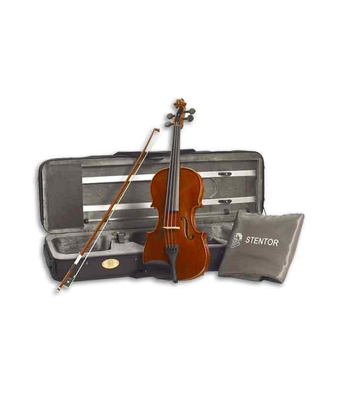 Photo of violin Stentor Conservatoire 1/2 with bow and case