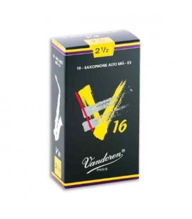 Palheta Vandoren SR7025 para Saxofone Alto V16 nº 2 1/2