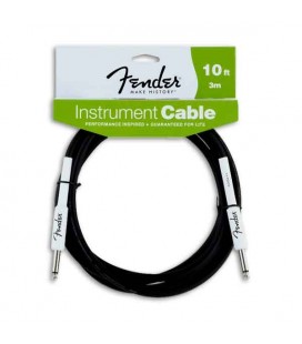 Cabo Fender para Guitarra Preto 3M