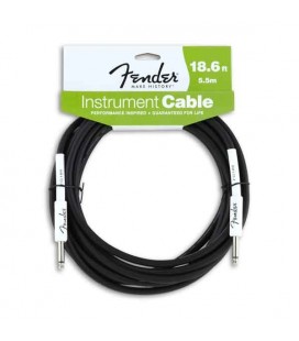 Cabo Fender para Guitarra Preto 5.5m