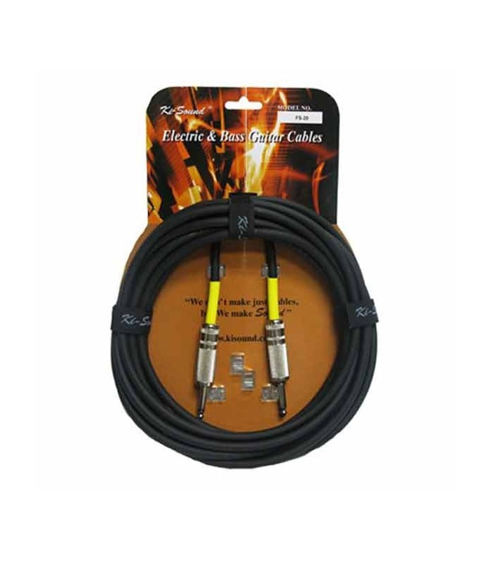 Cabo KiSound KSFS20 para Guitarra 6m Cut Off