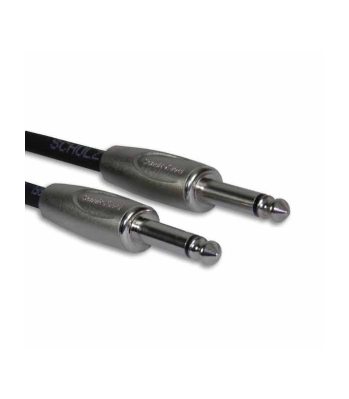 Cable Schulz Zig 6 para Guitarra Negro con 6M