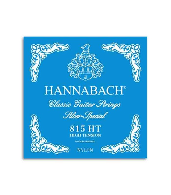 String Set Hannabach E815HT Classical Guitar Nylon High Tension