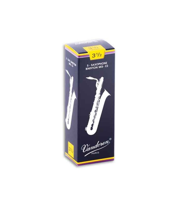Palheta Vandoren SR2435 Saxofone Barítono 3 1/2