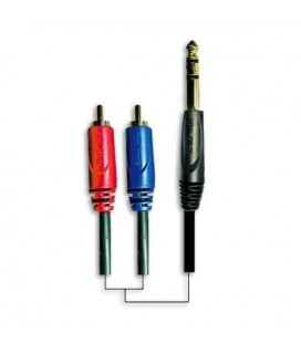 Cable Jack 6.3 Mono RCA GRCA 11 3M