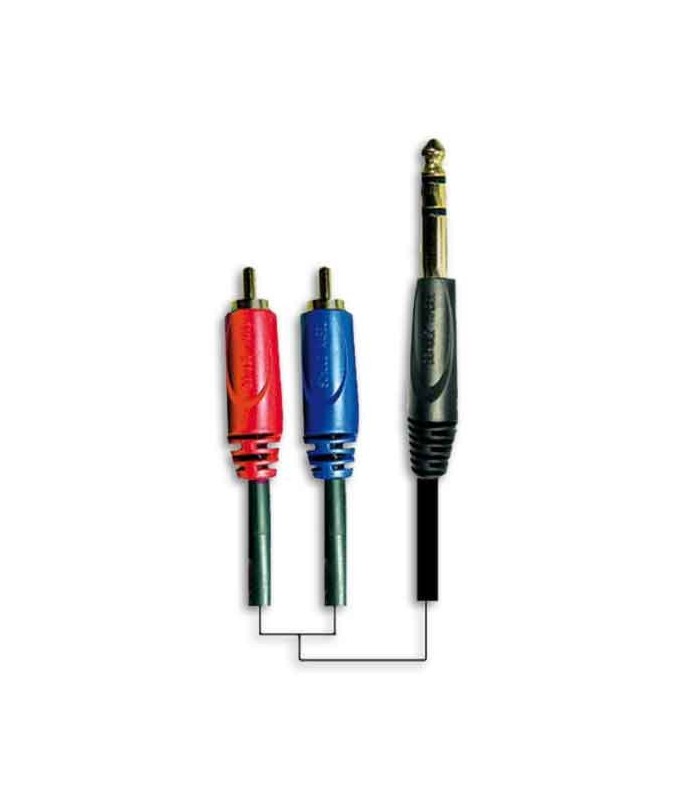 Cable Jack 6.3 Mono RCA GRCA 11 3M