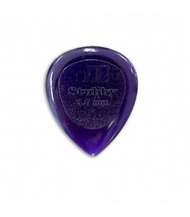 Palheta Dunlop 474R Stubby Clear 3.0