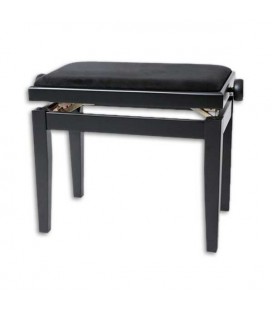 Bench Artcarmo 130000 Black Mate Rectangular Height Adjustment