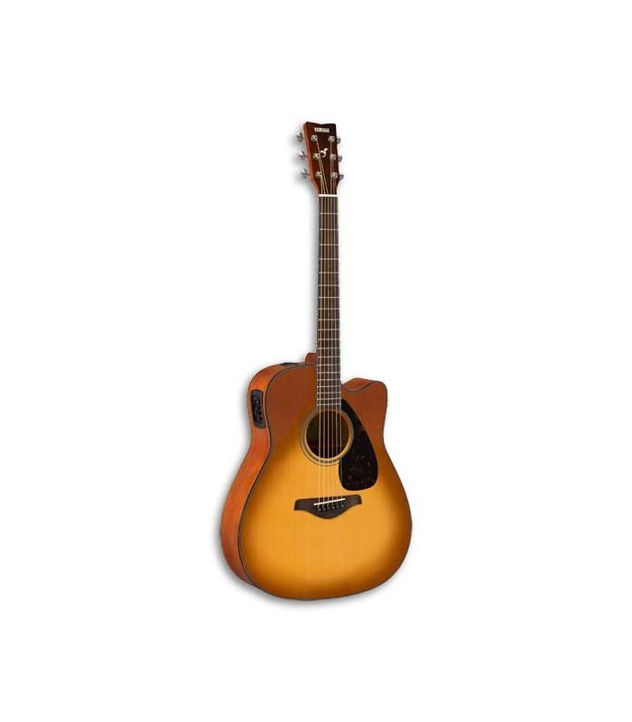 Photo of guitar Yamaha FGX800C SDB