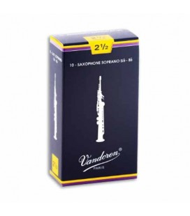 Palheta Vandoren 2 SR2025 Saxofone Soprano