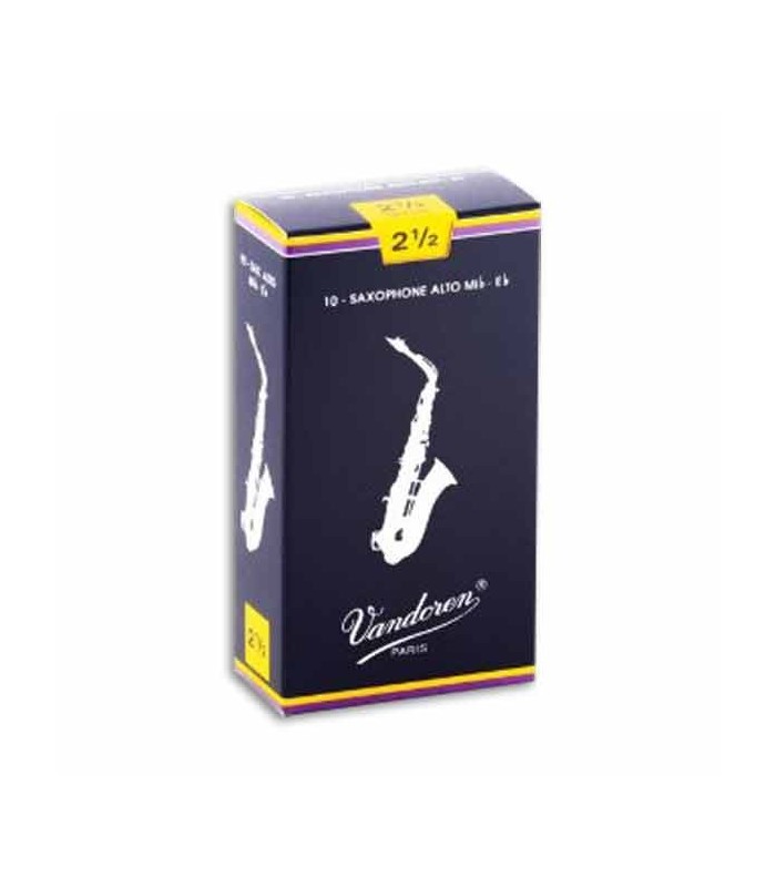 Palheta Vandoren SR2125 para Saxofone Alto nº 2 1/2
