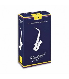 Alto Saxophone Reed Vandoren SR213 Palheta nº 3