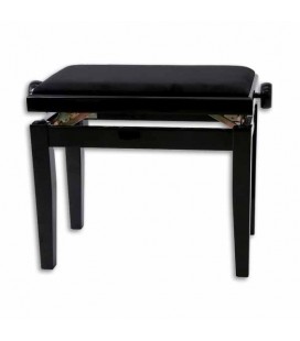 Banco Artcarmo 130010 Negro Rectangular Regulable