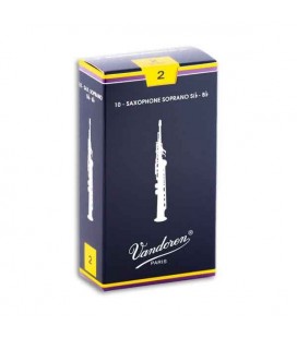 Palheta Vandoren 2 SR202 Saxofone Soprano