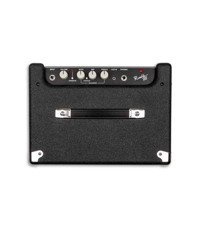 Top photo of amplifier for bass Fender Rumble 25