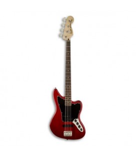 Guitarra Baixo Fender Squier Vintage Modified Jaguar Bass Special RW Crimson Red Transparent