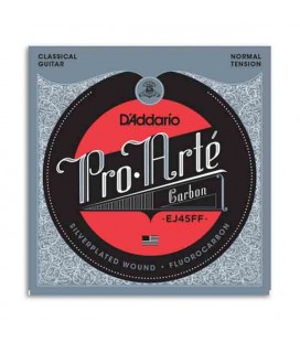 Juego de Cuerdas Daddário para Guitarra Clásica Carbono Tensión Normal EJ45FF