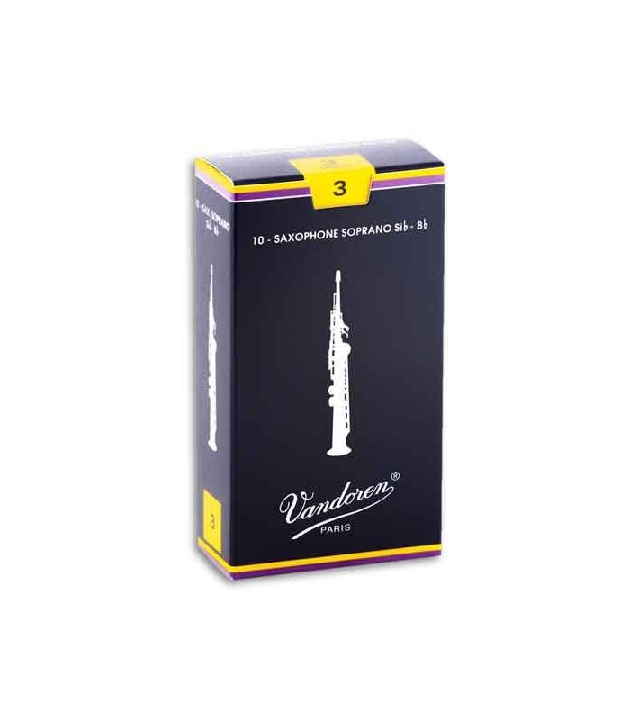 Palheta Vandoren para Saxofone Soprano Nº3 SR203