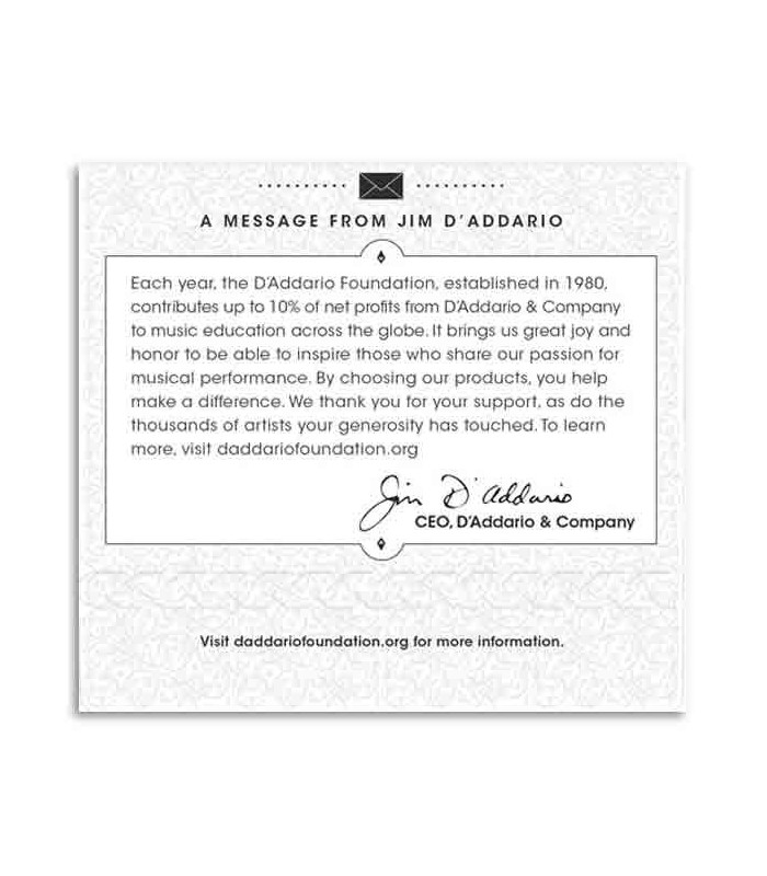 Daddário Classical Guitar String Set Carbon Hard Tension EJ46FF