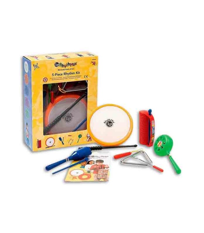 Conjunto de Percussão LP Rhythmix com 5 Instrumentos LPR460-I