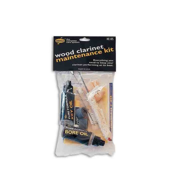 Kit
de Manutenção Dunlop HE105 para Clarinete