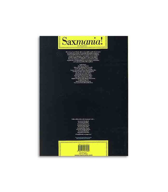 Music Sales Saxmania Great Solos AM90123