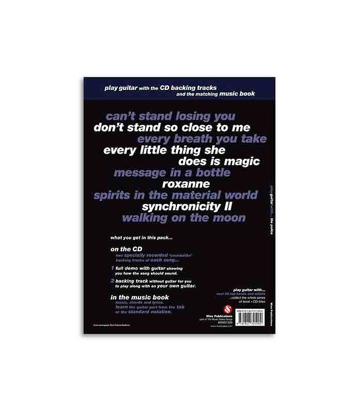 Music Sales Play Guitar With The Police com CD AM991309