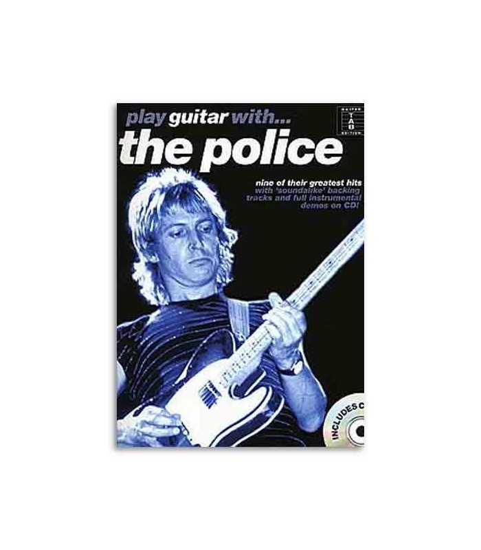 Music Sales Play Guitar With The Police com CD AM991309