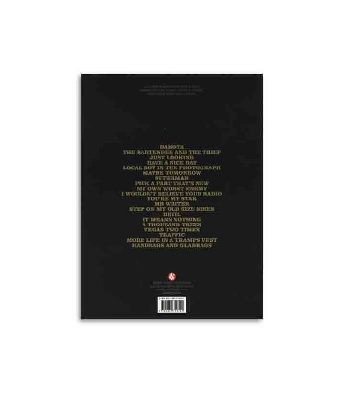 Contraportada del libro Stereophonics Decade In The Sun