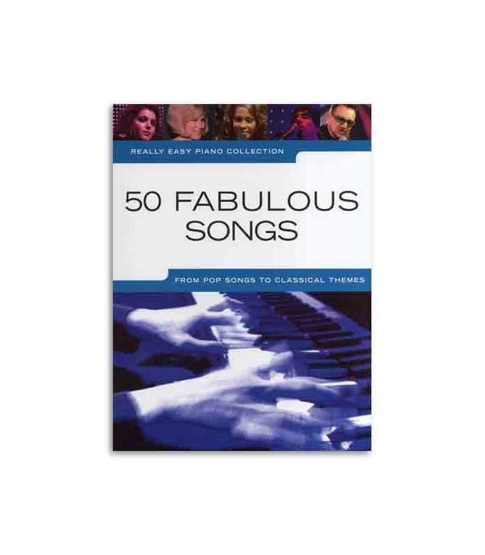 Livro Music Sales 50 Fabulous Songs Easy Piano AM999449