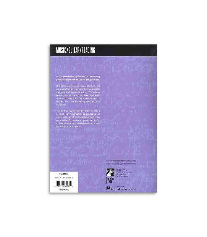 Libro Music Sales Berklee Reading Studies for Guitar GS44949