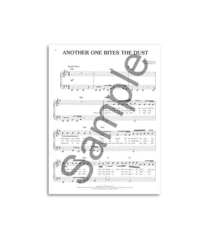 Livro Music Sales Queen Easy Piano Collection HL00139187