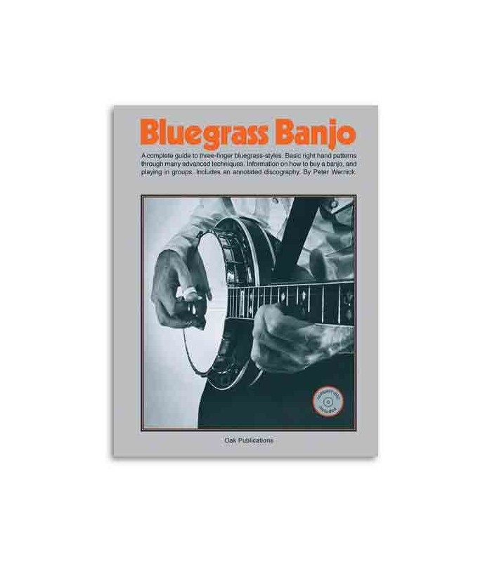 Livro Music Sales Bluegrass Banjo com CD OK62778