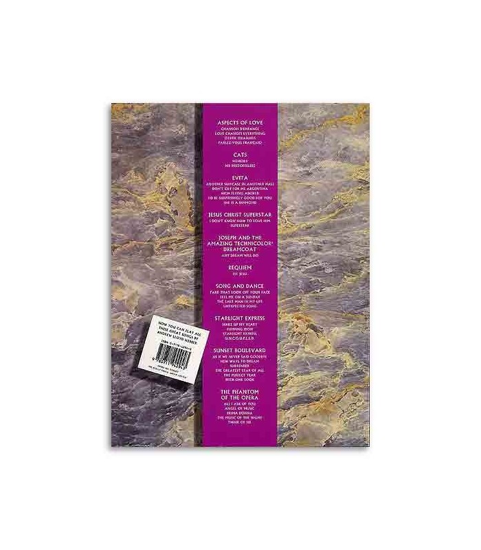 Livro Music Sales Andrew Lloyd Webber para Clarinete RG10277