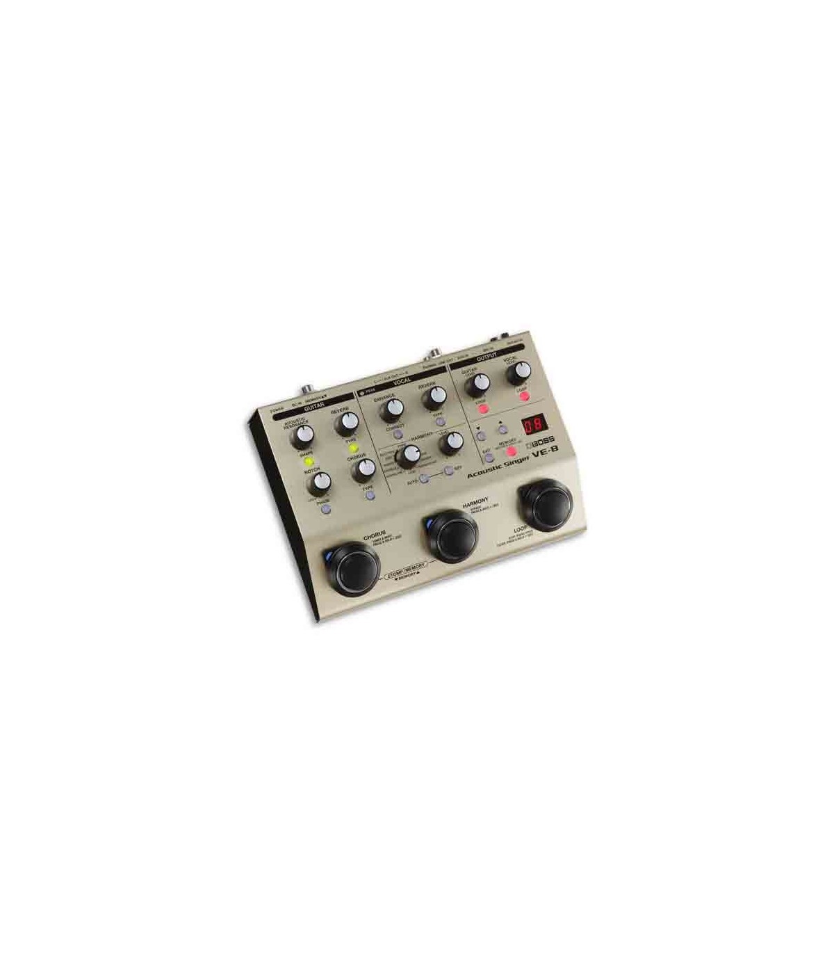 Boss VE 8 Acoustic Singer | Voice effects processor | Salão