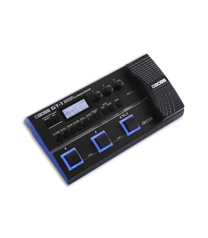 Foto a 3/4 de la Boss GT 1 